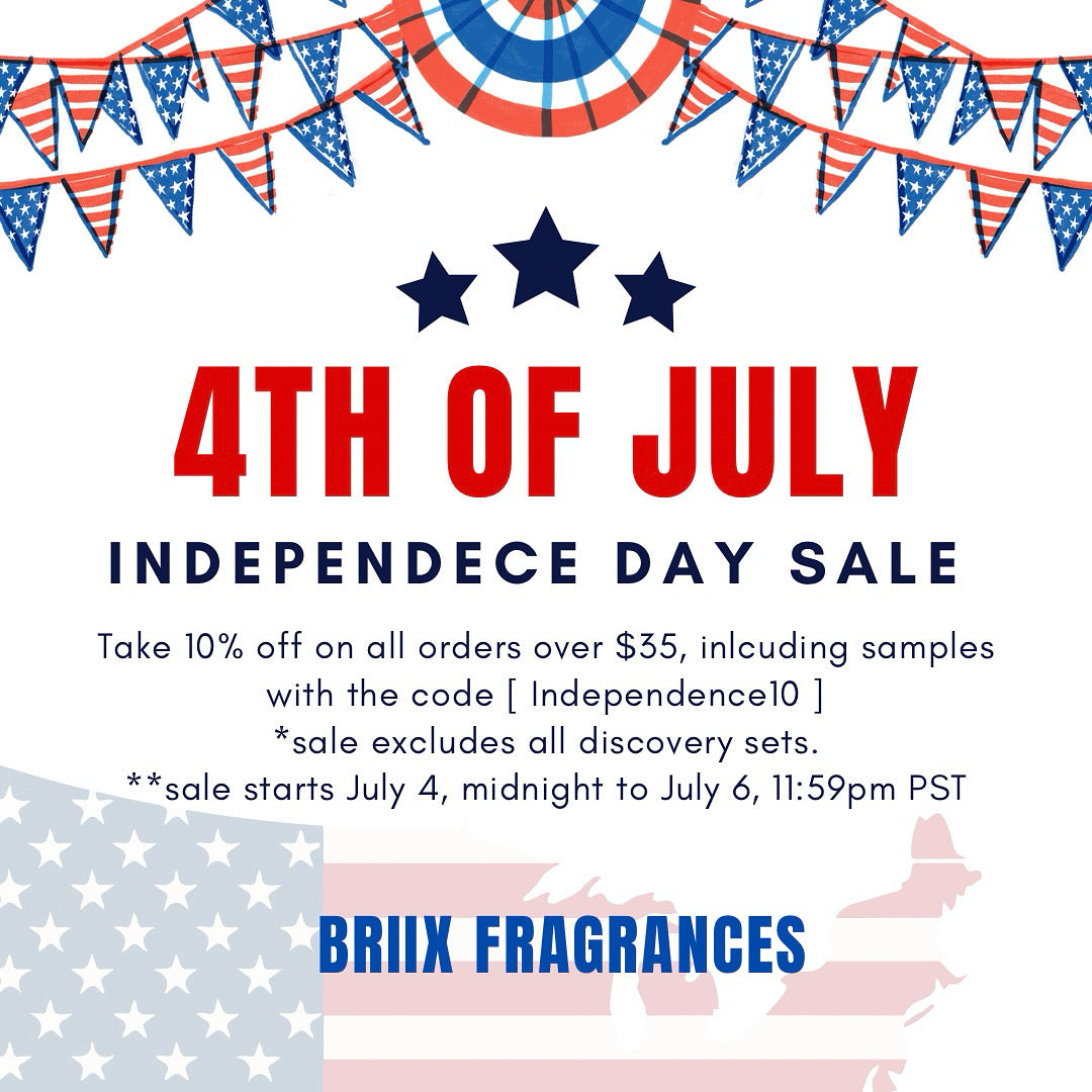 Flash Sale during long weekend to celebrate Independence Day!