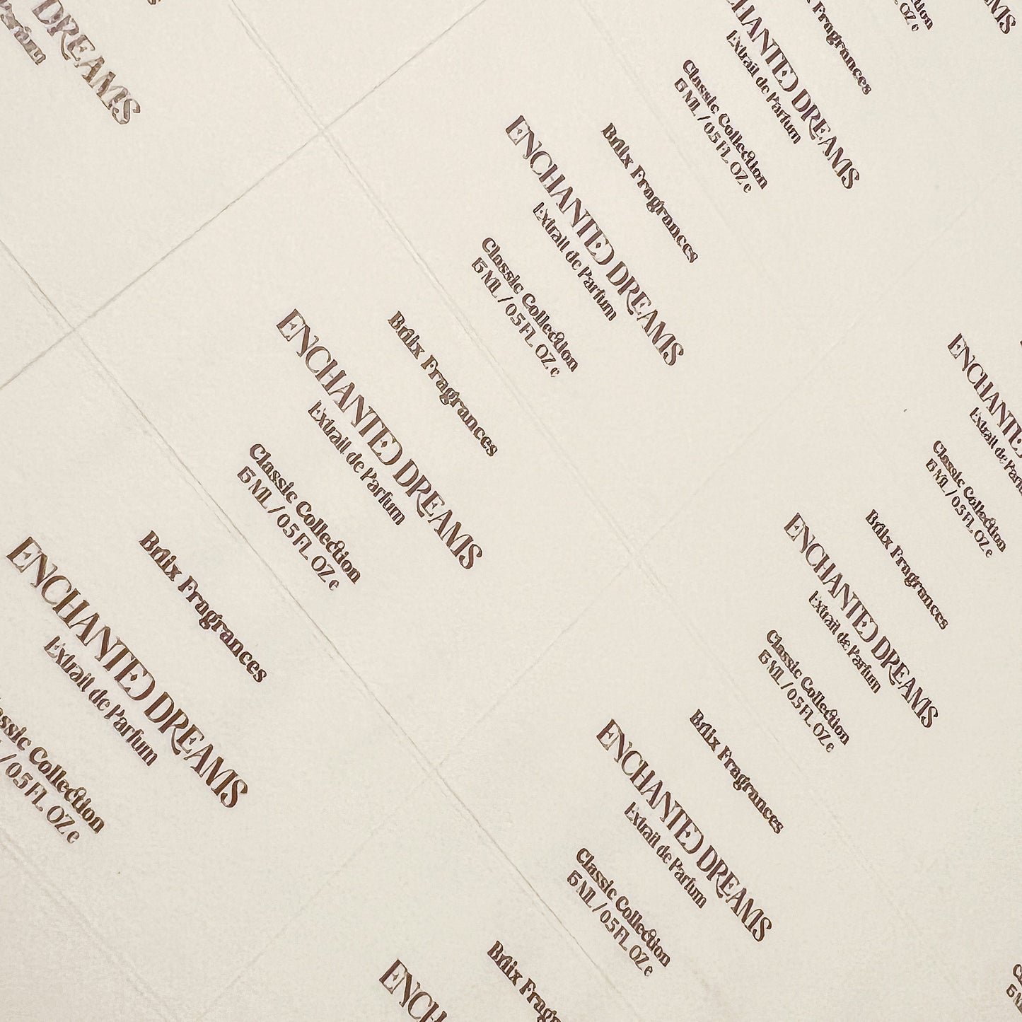 Extra Label for All Full Size Bottles